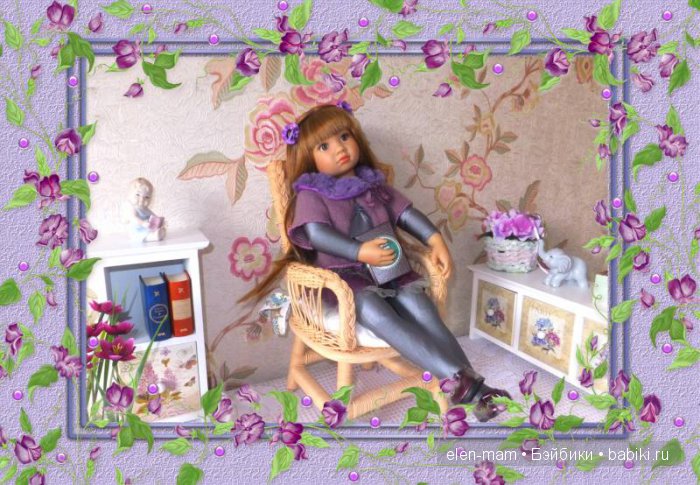 Оливия - моё сиренево-лавандовое настроение) Кукла Kidz 'n' Cats (фото 6)