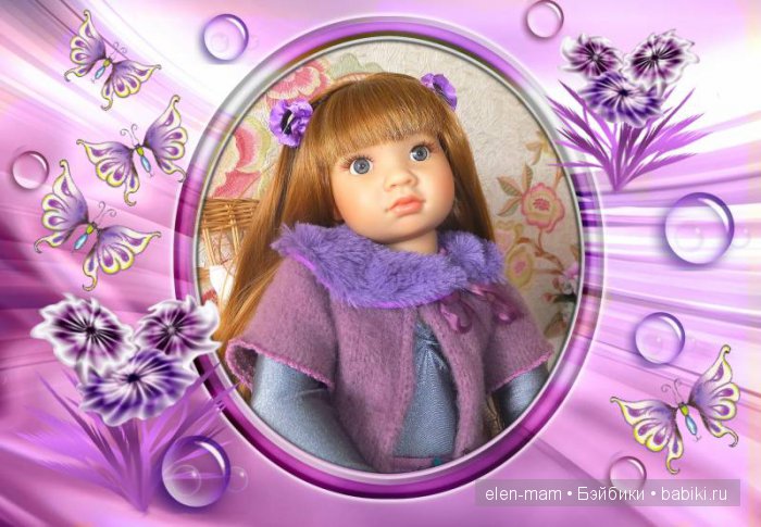 Оливия - моё сиренево-лавандовое настроение) Кукла Kidz 'n' Cats (фото 5)