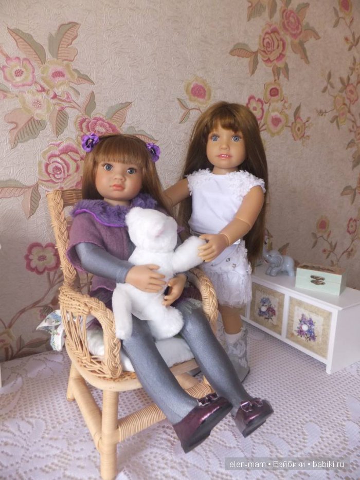 Оливия - моё сиренево-лавандовое настроение) Кукла Kidz 'n' Cats