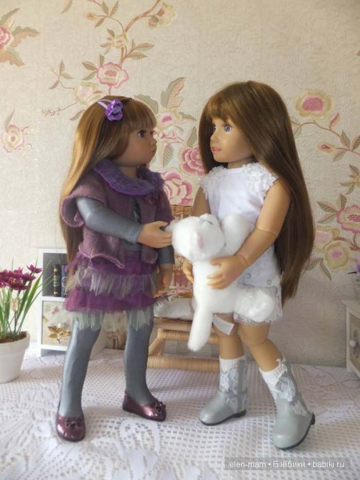 Оливия - моё сиренево-лавандовое настроение) Кукла Kidz 'n' Cats