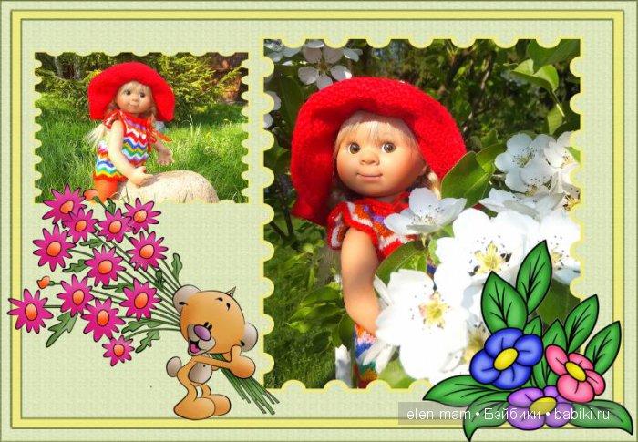 На вишенке, рамка