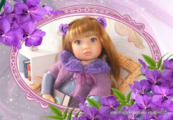 Оливия - моё сиренево-лавандовое настроение) Кукла Kidz 'n' Cats (фото 2)