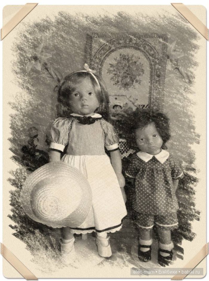 "Сельская" история. Часть 1-я. Куклы Sylvia Natterer