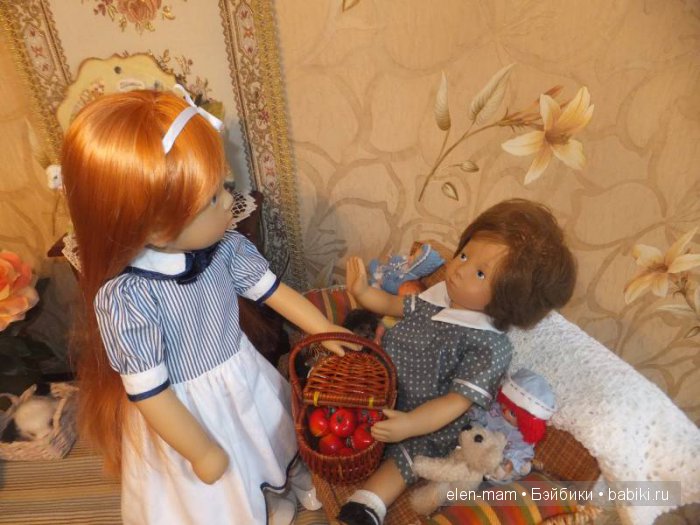 "Сельская" история. Часть 2-я. Куклы Sylvia Natterer (фото 2)
