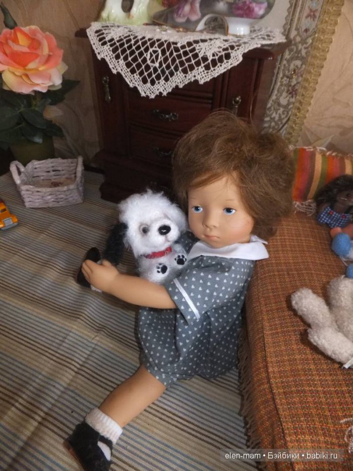 "Сельская" история. Часть 1-я. Куклы Sylvia Natterer (фото 9)