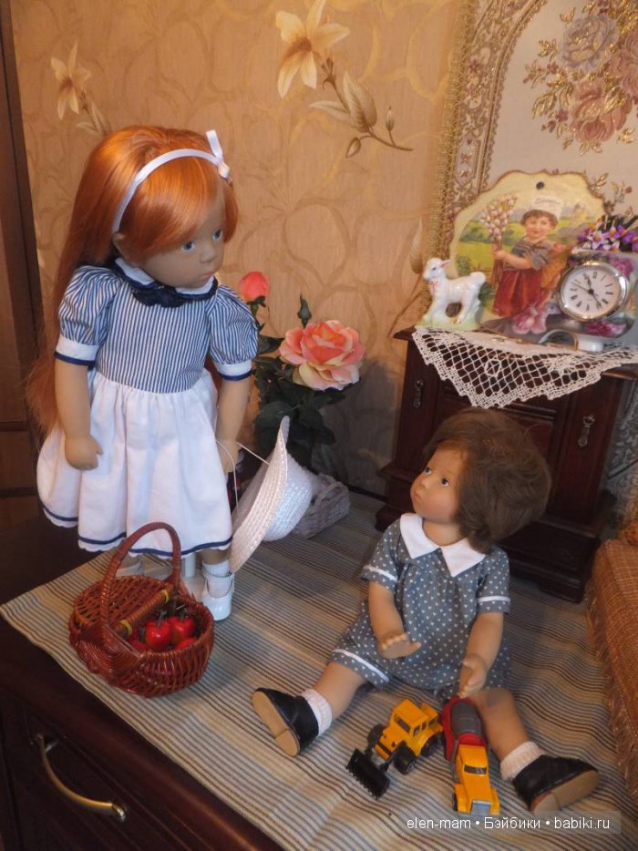 "Сельская" история. Часть 2-я. Куклы Sylvia Natterer