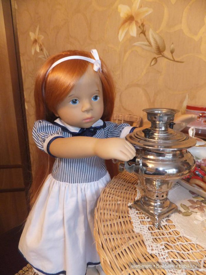 Внесла самовар