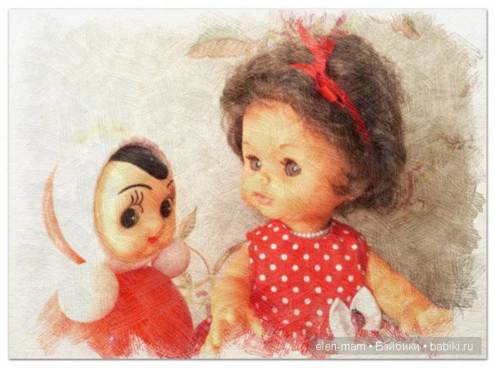 Итальяночка с неваляшкой