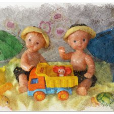 Мои куклы, а так же их игрушки. Часть 1-я