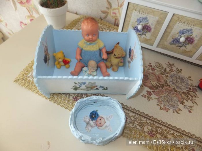 Колыбелька и корзиночка