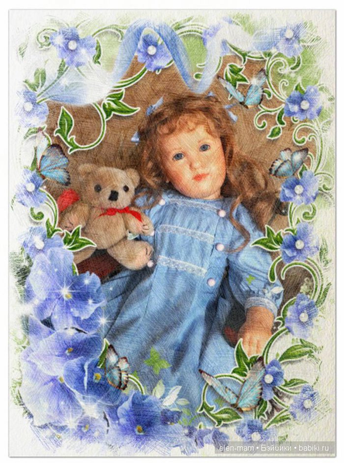 Рисунок цветной