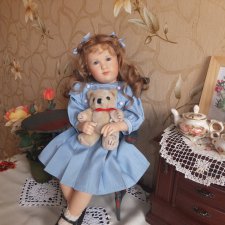 Чудеса случаются даже тогда, когда вы их не ждёте. Коллекционная кукла Мона от Сабины Эш, Sabine Esche