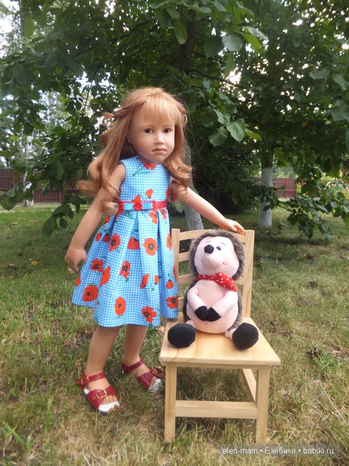 Паула и летний день. Кукла Paula by Heidi Pluszcok