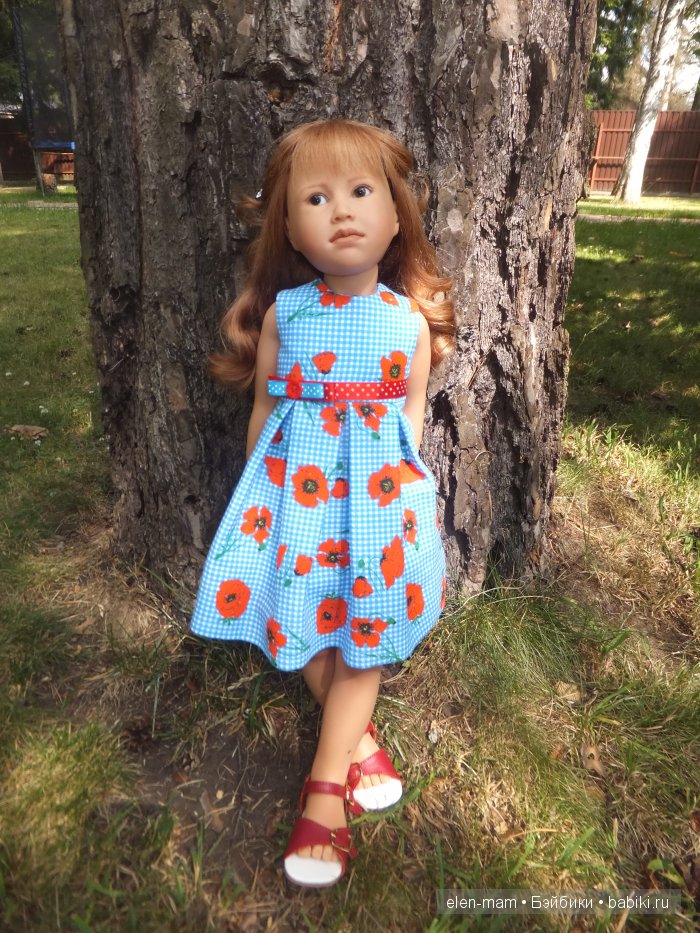 Паула и летний день. Кукла Paula by Heidi Pluszcok