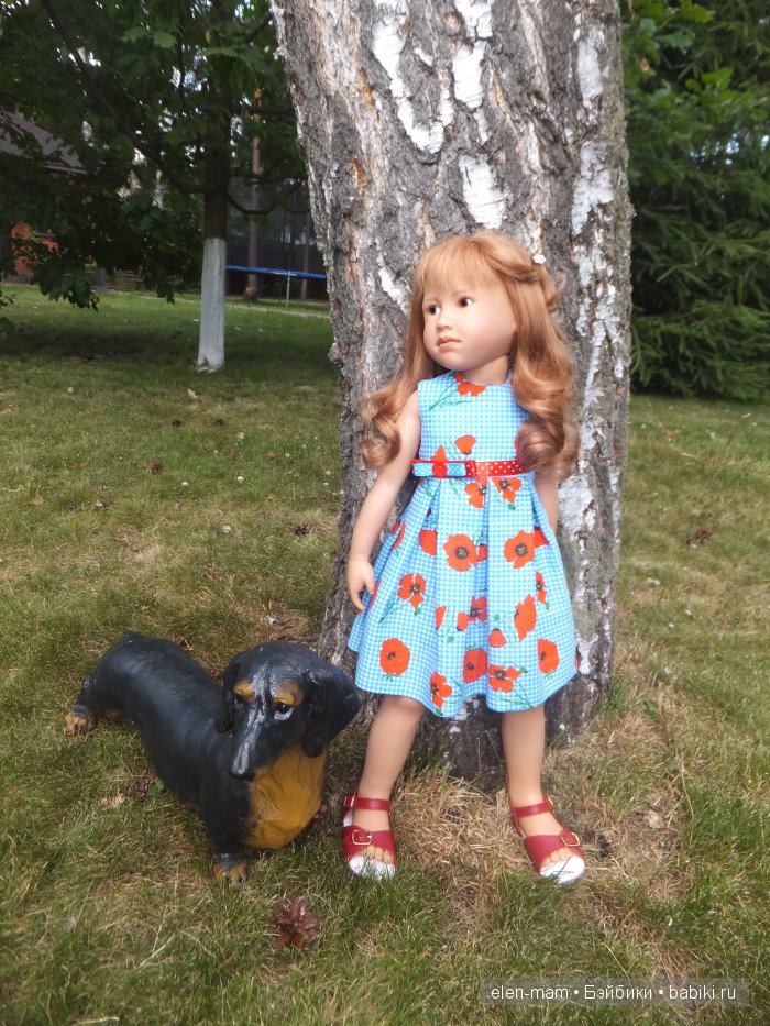 Паула и летний день. Кукла Paula by Heidi Pluszcok