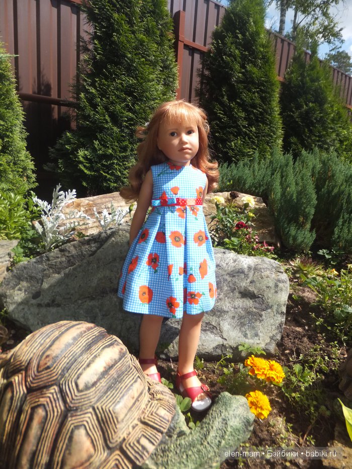 Паула и летний день. Кукла Paula by Heidi Pluszcok (фото 9)
