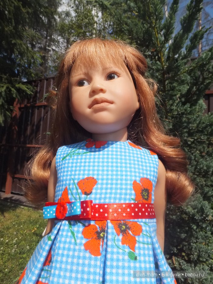 Паула и летний день. Кукла Paula by Heidi Pluszcok (фото 10)