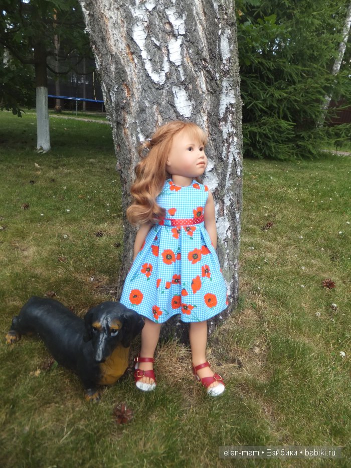 Паула и летний день. Кукла Paula by Heidi Pluszcok