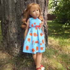 Паула и летний день. Кукла  Paula by Heidi Pluszcok