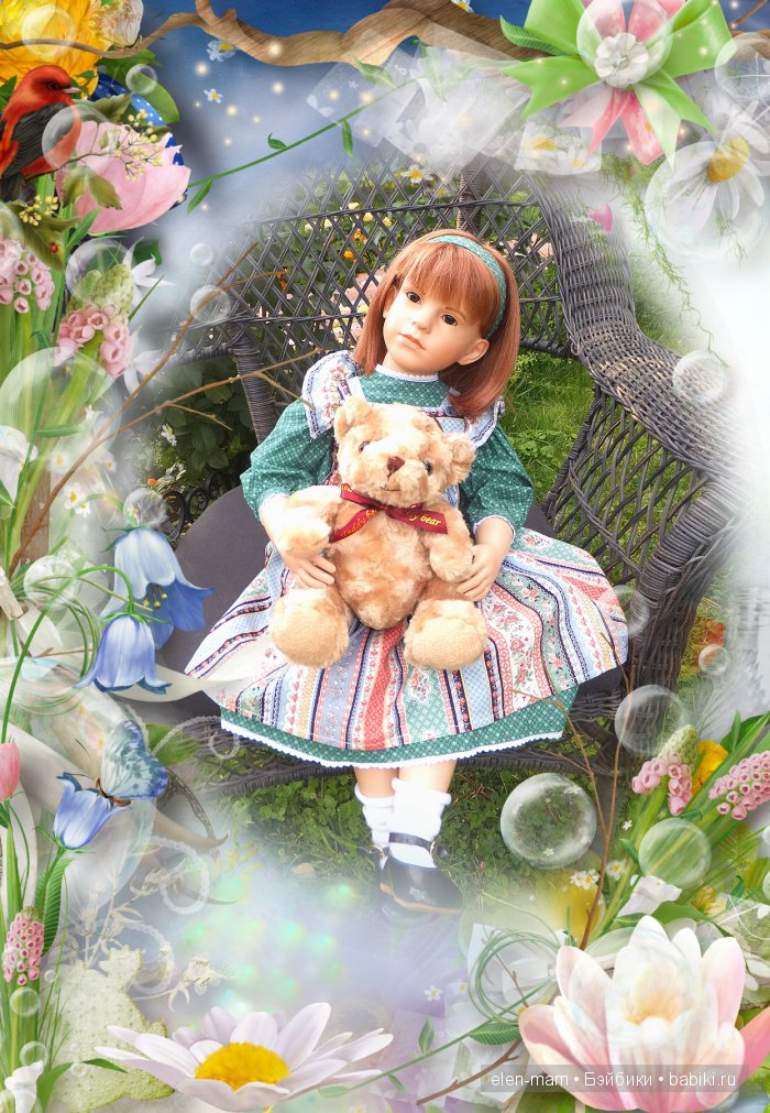 Рамка цветочная