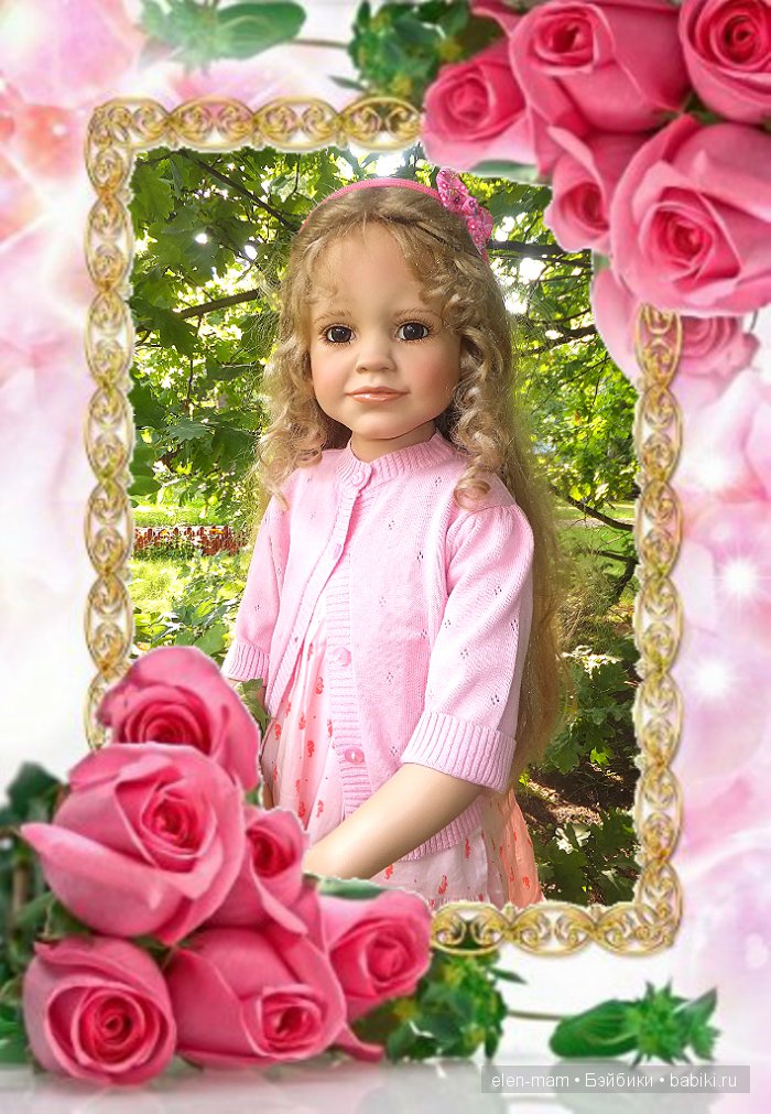 Рамка - розы