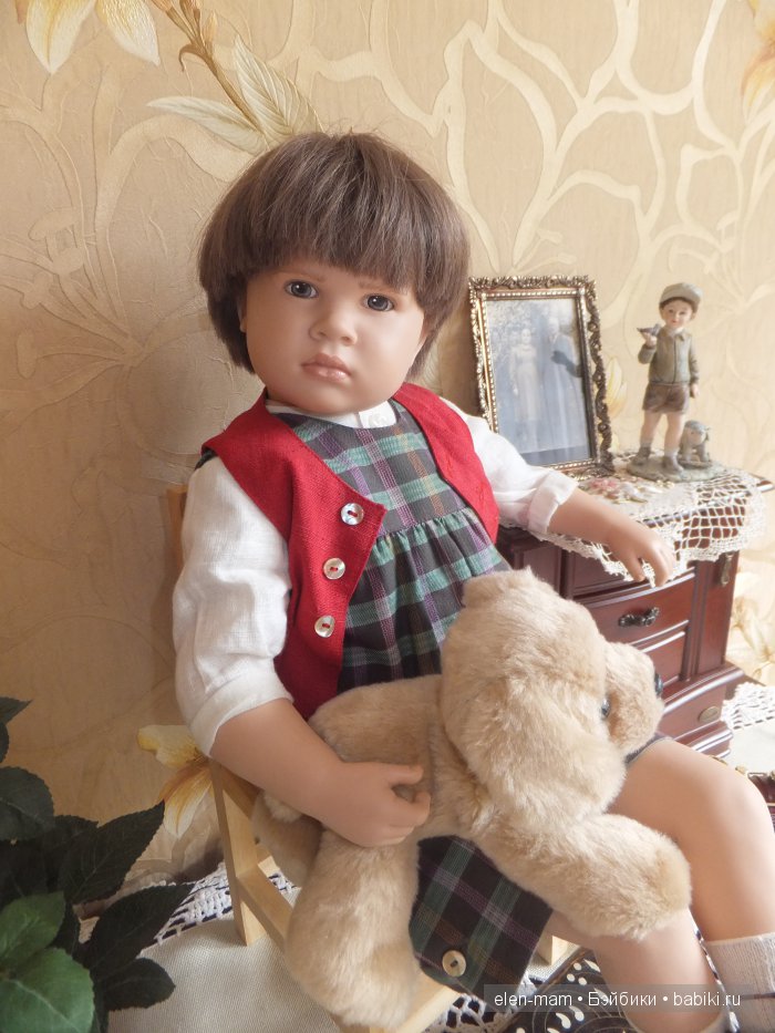 Милые-милые "дети". Моя компания кукол от автора Сабина Эш