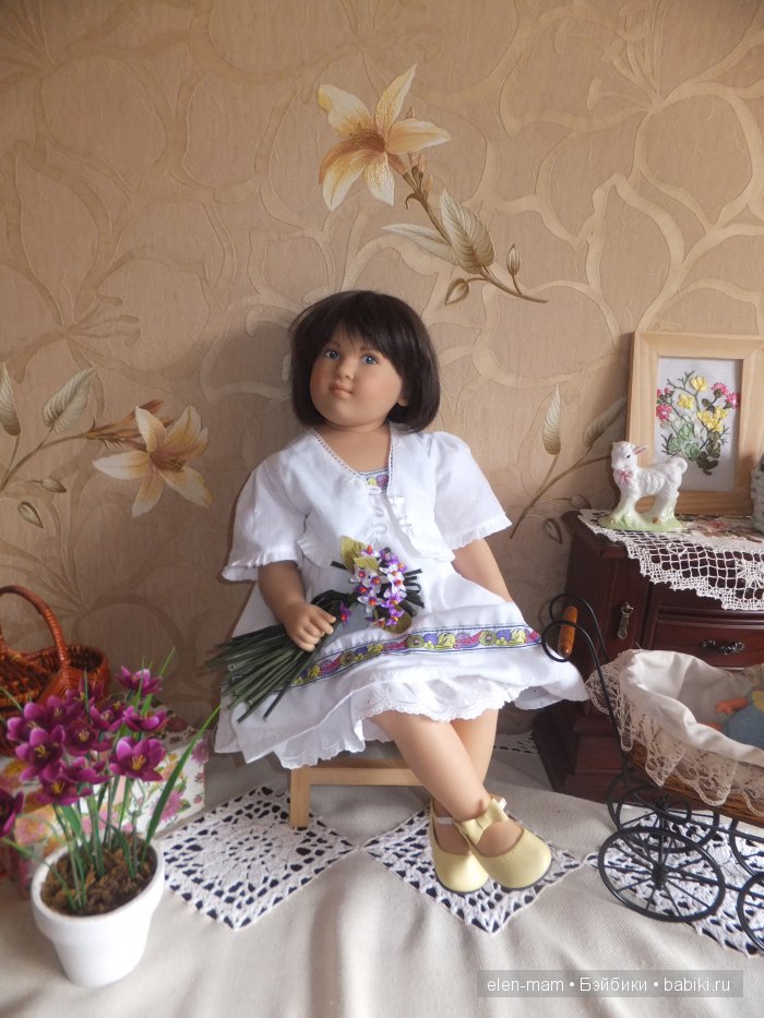 Милые-милые "дети". Моя компания кукол от автора Сабина Эш