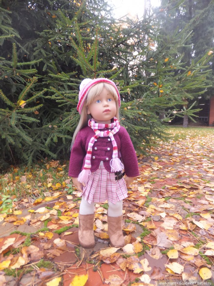 Осенний Блюз. Кукла Готц — Куклы Gotz (Готц): Ханна (фото 4)