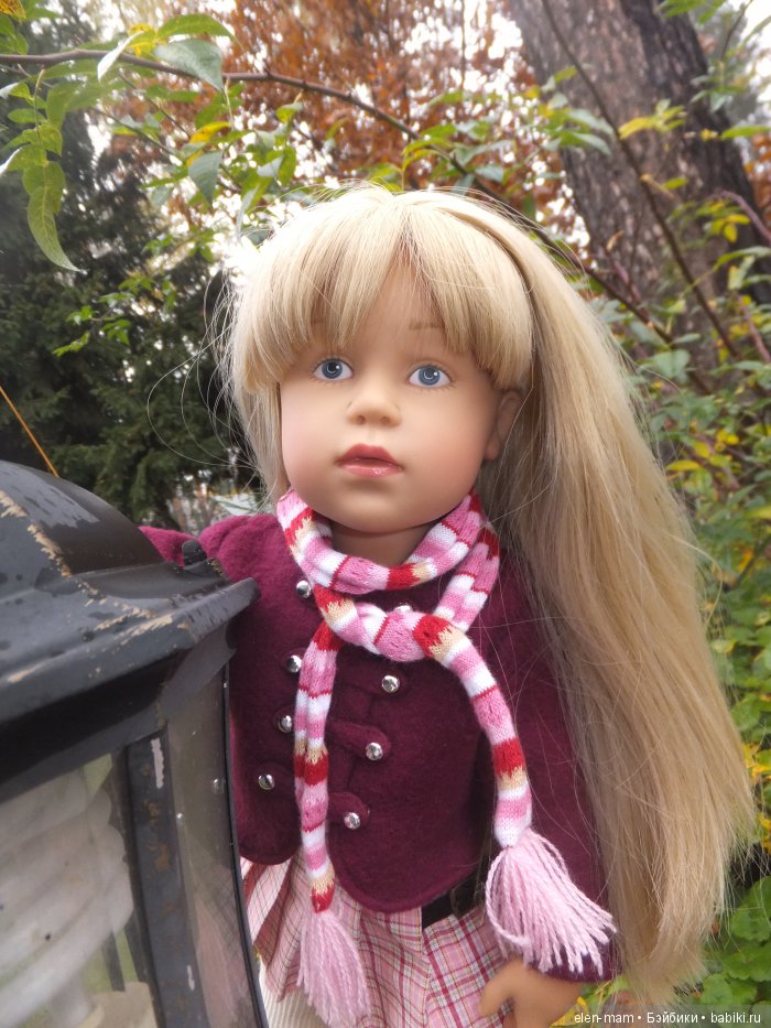 Осенний Блюз. Кукла Готц — Куклы Gotz (Готц): Ханна (фото 8)