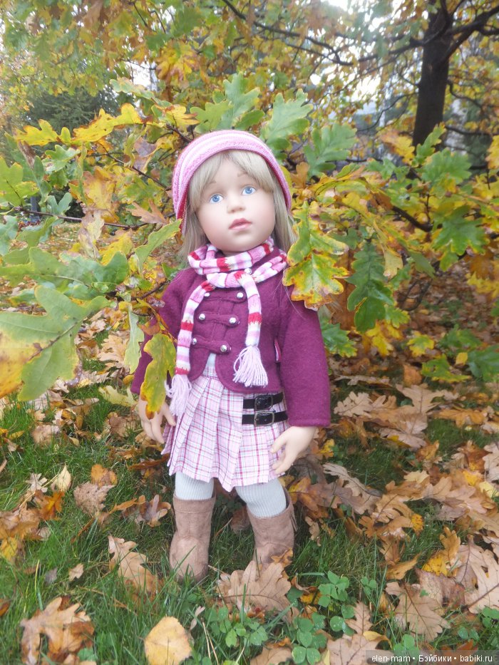 Осенний Блюз. Кукла Готц — Куклы Gotz (Готц): Ханна (фото 7)