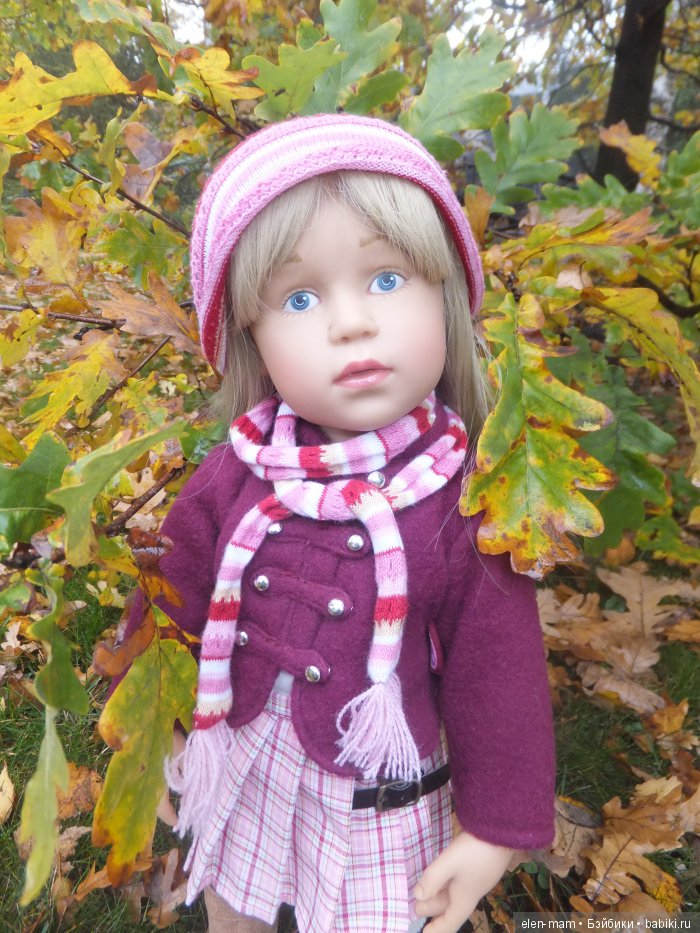 Осенний Блюз. Кукла Готц — Куклы Gotz (Готц): Ханна (фото 5)