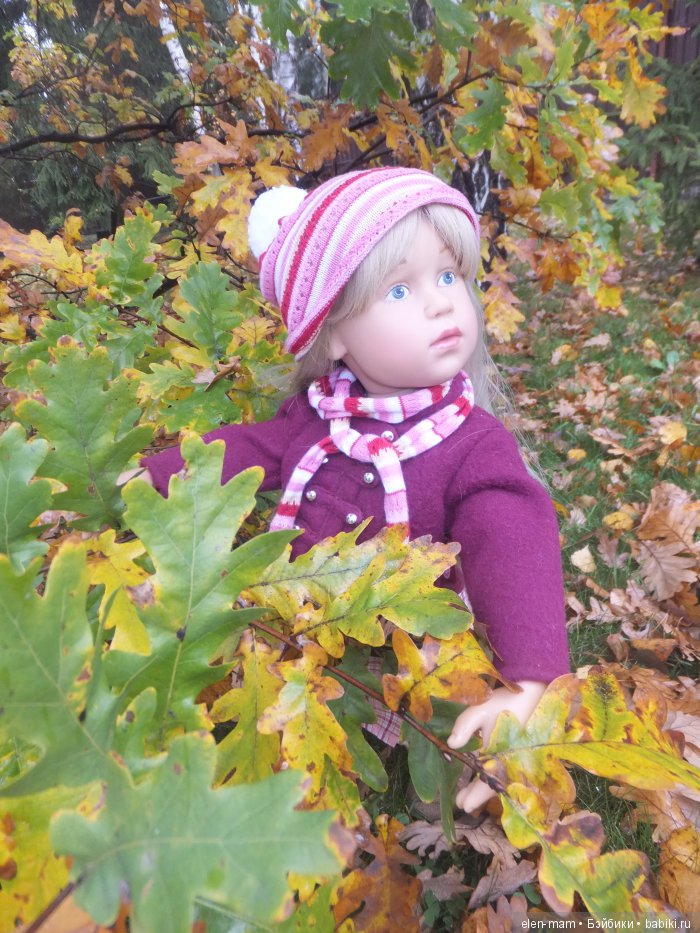 Осенний Блюз. Кукла Готц — Куклы Gotz (Готц): Ханна (фото 6)