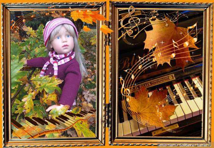 Осенний Блюз. Кукла Готц — Куклы Gotz (Готц): Ханна (фото 10)