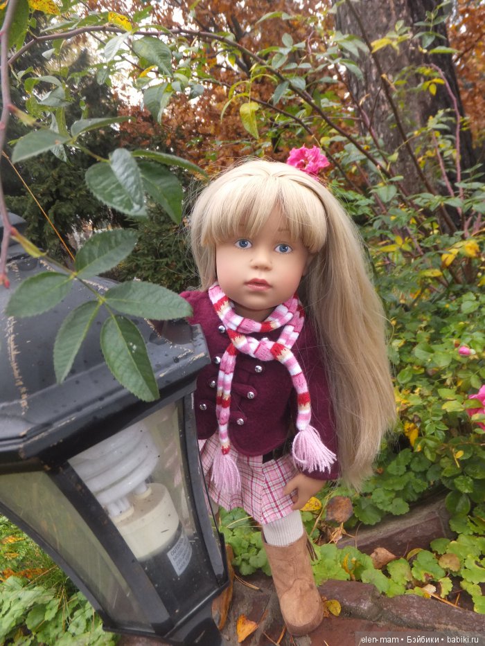Осенний Блюз. Кукла Готц — Куклы Gotz (Готц): Ханна (фото 9)