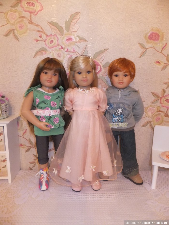 Тинка и Алина. Часть 1-я. Девочки из ларца, "одинаковы" с лица. Куклы Kidz 'n' Cats (фото 6)