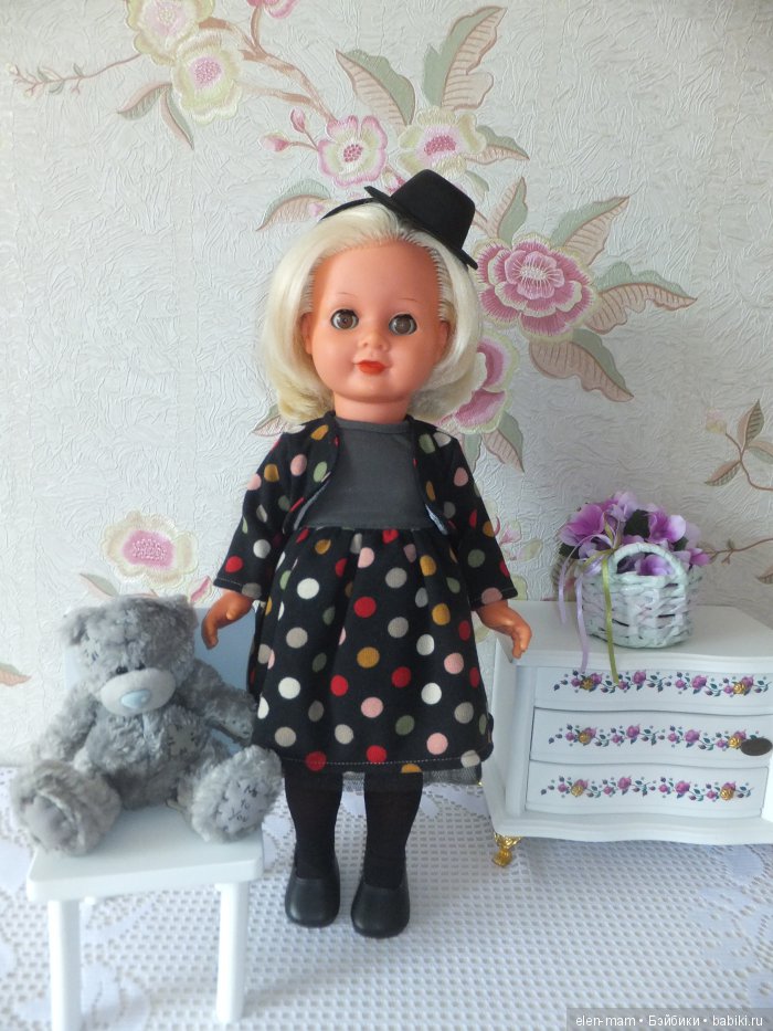 Эра - Восходящая Звезда Цирка и её очаровательные питомцы! Кукла ГДР