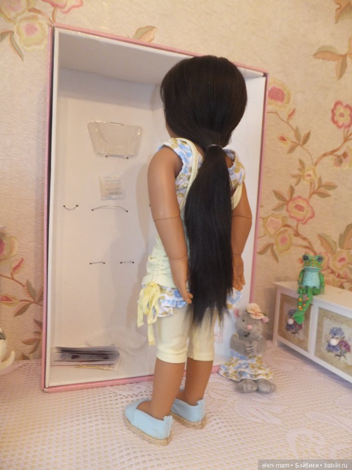 Волосы в хвосте