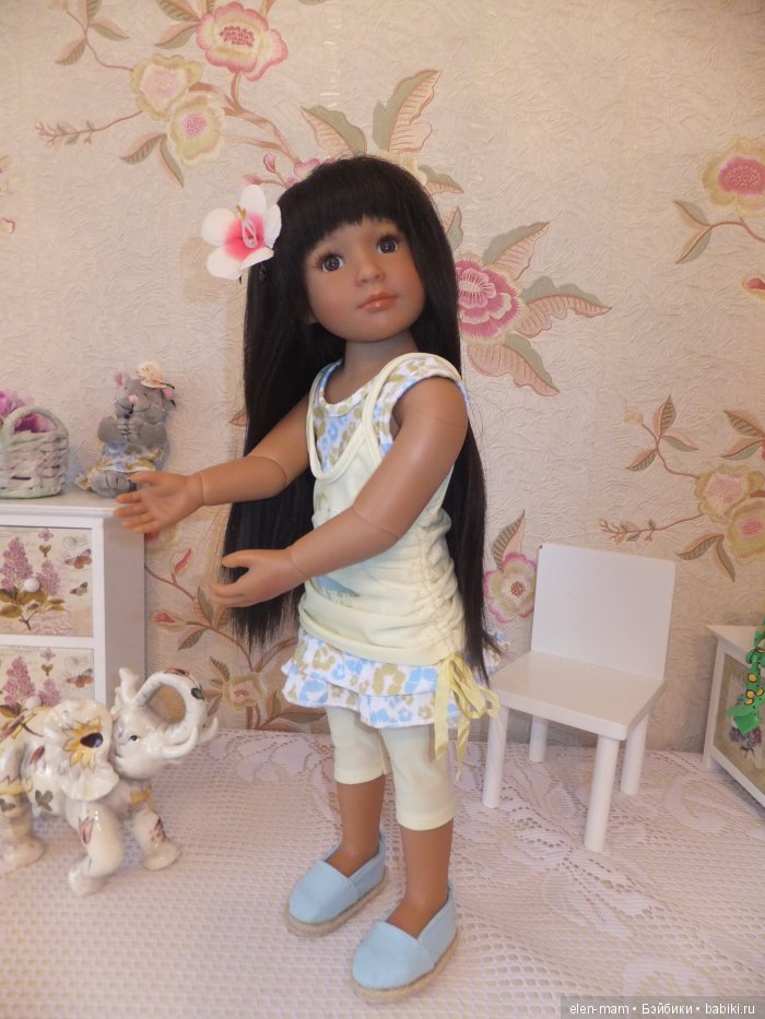 Гавайская девочка. Кукла Kidz 'n' Cats (фото 6)