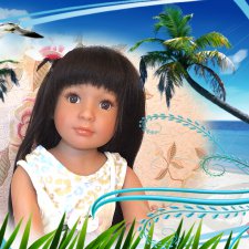 Гавайская девочка. Кукла Kidz 'n' Cats