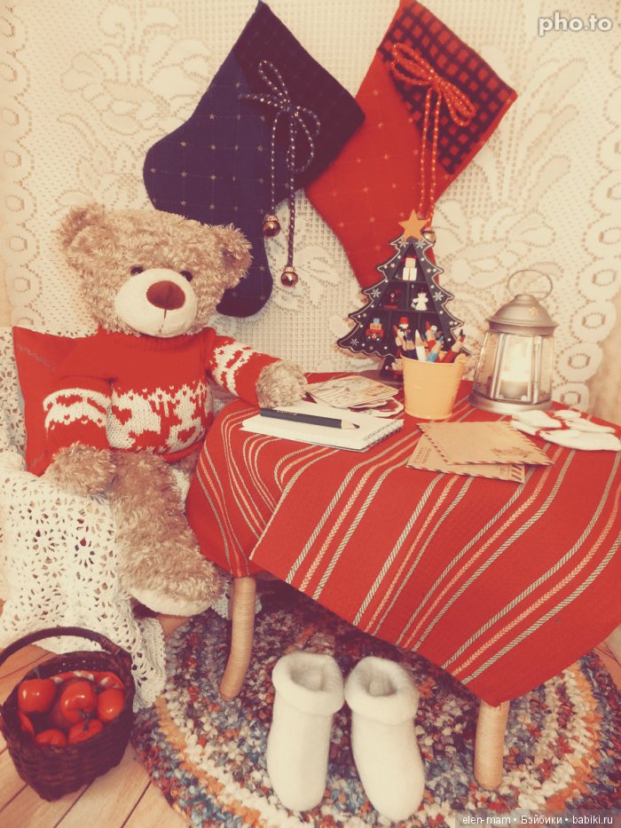 Предновогодние письма Теда. Мой плюшевый мишка (фото 8)