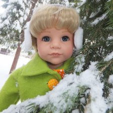 Зима и куклы