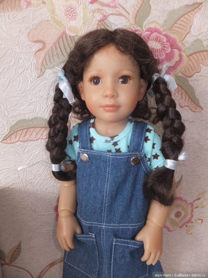 Тёмные косички