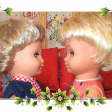 Теперь у Юльки есть сестра! Куклы ГДР