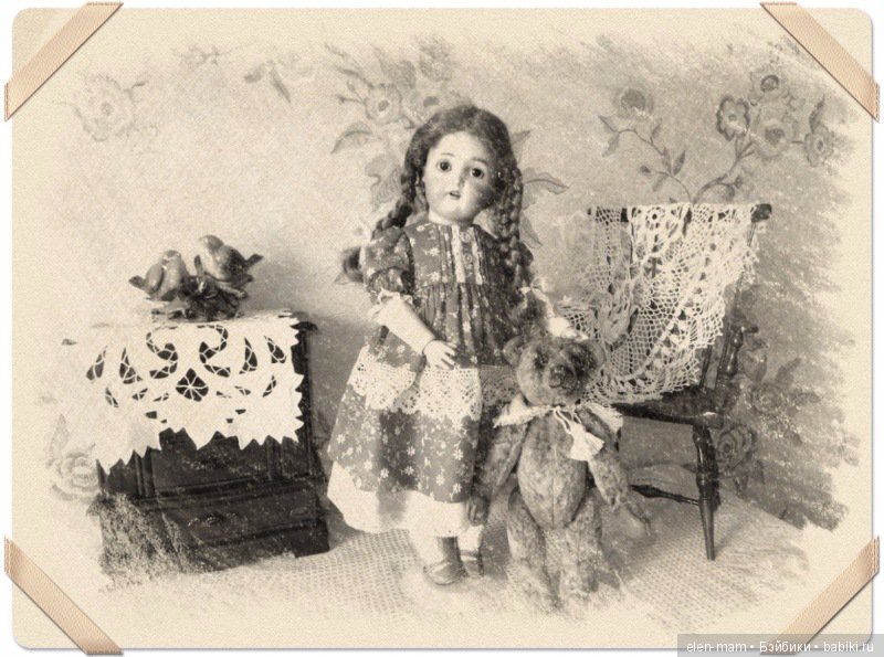 Варенька. Моя первая антикварная кукла