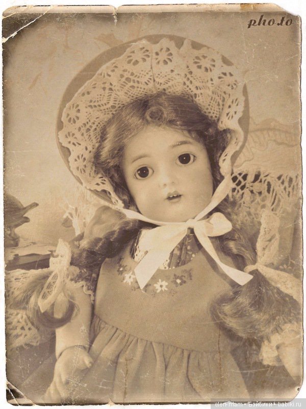 Варенька. Моя первая антикварная кукла