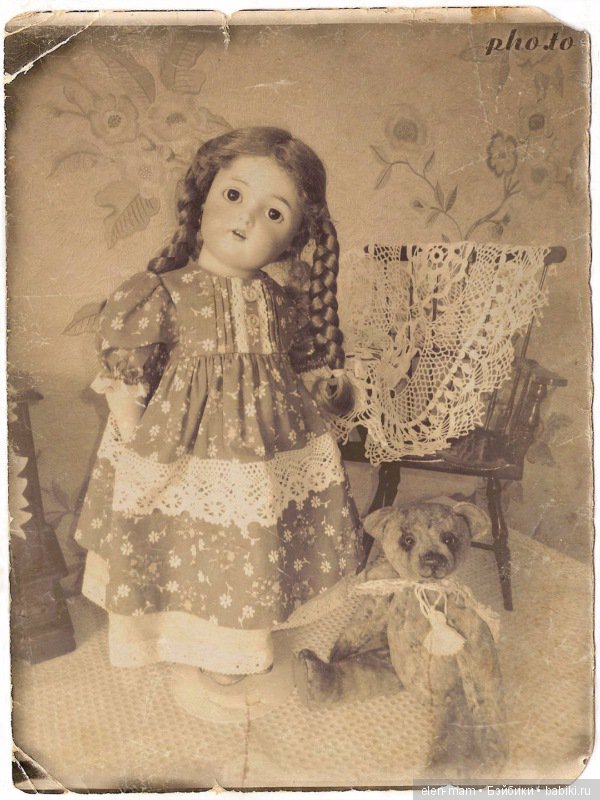 Варенька. Моя первая антикварная кукла
