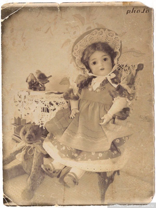 Варенька. Моя первая антикварная кукла