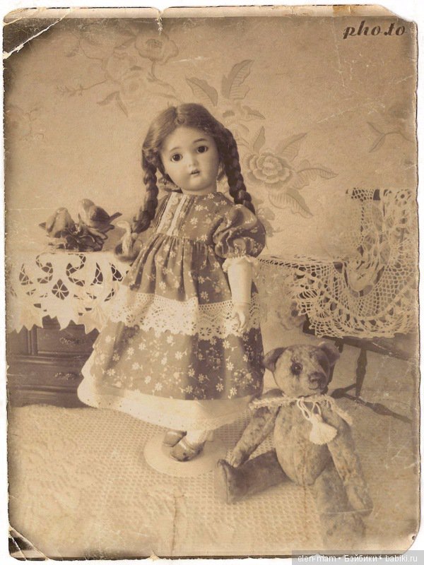 Варенька. Моя первая антикварная кукла
