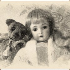 Варенька.  Моя первая антикварная кукла