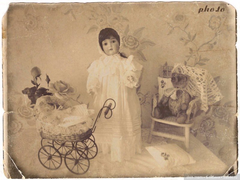 Варенька. Моя первая антикварная кукла. Часть 2-я